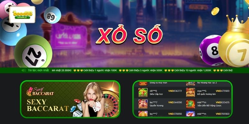 Xổ Số Good88 với nhiều lựa chọn đáp ứng mọi nhu cầu hội viên