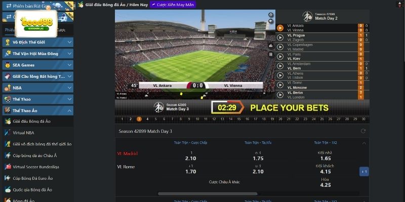 Thể thao Good88 ảo là loại hình đổi thưởng được nhiều người quan tâm